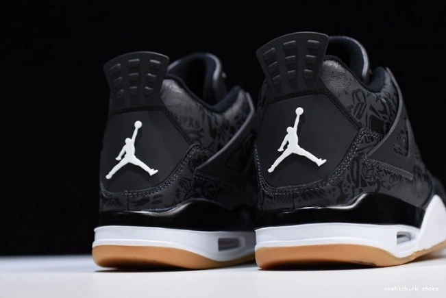Rep Black Laser CI1184-001 Retro 4 Air Jordan 0816